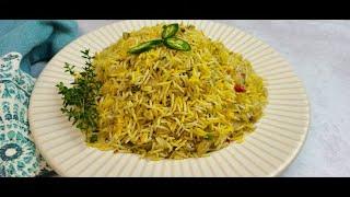 How to make Arabian Rice  EASY RECIPE  Vegan  - Episode 1066