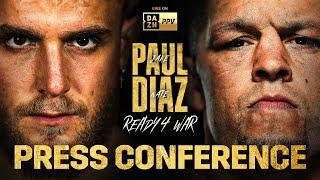 Jake Paul vs Nate Diaz FINAL PRESS CONFERENCE LIVE