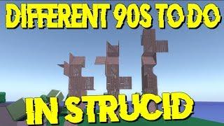 DIFFERENT 90s TO DO IN STRUCID.. *TIPS AND TRICKS