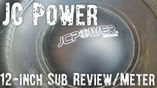 JC Power 12-Inch Subwoofer ReviewMeter