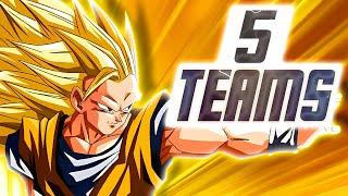  5 TEAMS pour Goku SSJ3 Golden Week 