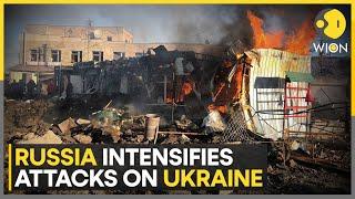 Russia-Ukraine war Russia fires waves of missiles & drones across Ukraine  World News  WION