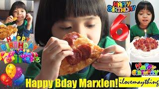 Hulyan and Mayas Family Toy Channel A Simple Celebration of Marxlens Birthday. Happy Birthday Boy