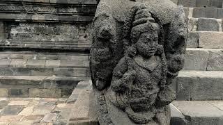 4K Second LARGEST Buddhist Temple Complex in INDONESIA  Candi Sewu Walking Tour