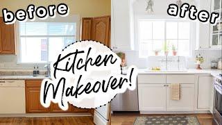 DREAM KITCHEN MAKEOVER  Cozy Farmhouse Kitchen Decorate with Me