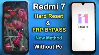 Redmi 7 FRP Bypass  M1810F6LI Google Account Unlock  Redmi 7 FRP Bypass New Method Without PC 2022