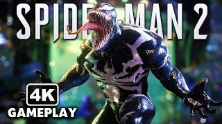 Marvels Spider-Man 2 - Venom Gameplay + All Scenes PS5 4K 60FPS