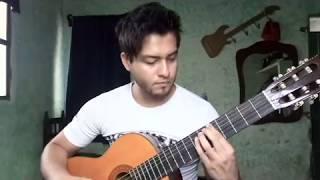 Como tocar el chavo del ocho en guitarra fingerstyle parte 1 - Oscar Reyes