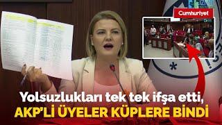 Kaplan o görüntüleri izletti AKPnin yolsuzluklarını tek tek ifşa etti AKPliler küplere bindi