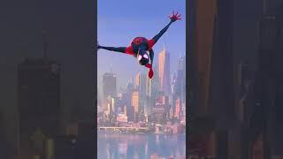 cool anime spider man the spider in to the spider vers #shorts  #dailyanimelist