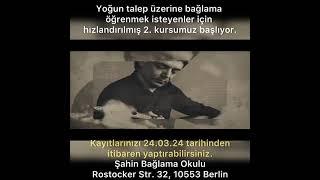 Hızlandırılmış Bağlama Kursu