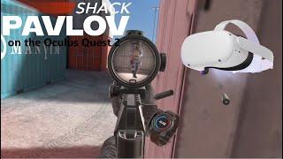 Playing Pavlov Shack VR on the Oculus Quest 2