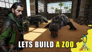 Ark Survival Evolved Lets Build a Zoo - Live Stream EP 43