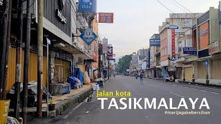 Walking Around Tasikmalaya city  West Java ‼ walk from Asia Plaza to Alun Alun Tasik