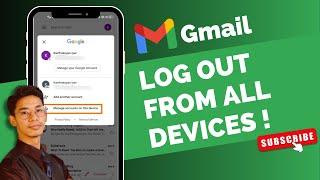 How to Logout Gmail Account from All Devices 