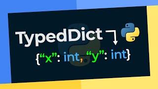 TypedDict In Python Is Actually AWESOME