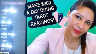 Make $300 a day Doing Tarot Readings online Learn Tarot make quick fast money