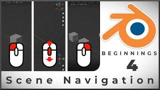 Viewport and Scene Navigation - Tutorial 4 BLENDER BEGINNINGS