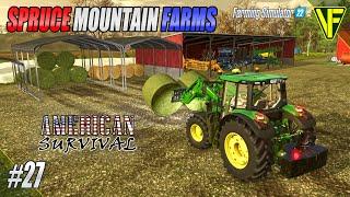 I Rebuilt The Yard  American Survival Spruce Mountain  Farming Simulator 22