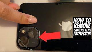 How To Remove Broken iPhone Camera Lens Protector