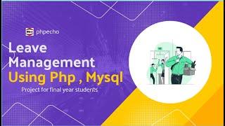 Leave Management using php mysql part-1  php projects