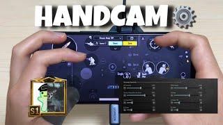 NEWBest 5Finger Sensitivity + Control + Settings Handcam Rog Phone6 PUBGMOBILE