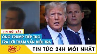 Ông Trump trở lại New York lấy lời khai trong vụ kiện gian lận kinh doanh  TV24h