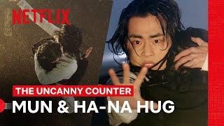 Cho Byeong-kyu and Kim Sejeong Hug  The Uncanny Counter  Netflix Philippines