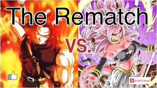 Android 21 vs. Xeno Trunks locals the rematch
