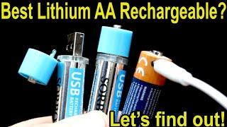 Which Lithium AA Rechargeable Battery is Best? Lets find out