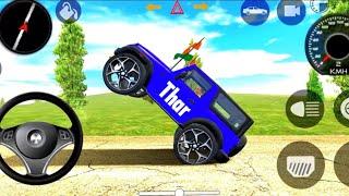 Dollar song Modified Mahindra blue Thar  Indian cars simulator 3d  android gameplay #10