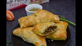 Easy Haitian Patties  Puff Pastry Patties  Episode 43