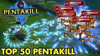 TOP 50 BEST LEAGUE OF LEGENDS PENTAKILLS OF 2023