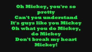 Hey Mickey with lyrics