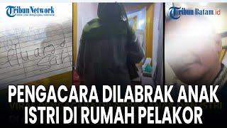 Pengacara di Bogor Dilabrak Anak Istri di Rumah Pelakor