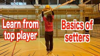 Learn the basics from Japans top setter【volleyball】