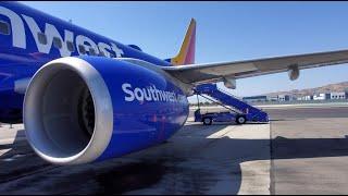 Relaxing Airplane Window View and cabin sounds for your sleep. Southwest 4K UHD