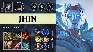 Jhin ADC vs Draven Legendary - EUW Master Patch 14.16