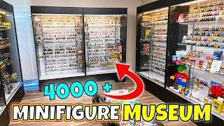 HUGE LEGO Minifigure Museum Tour  4000+ LEGO Minifigures