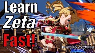 Learn Zeta in 7 Minutes GBVS Rising Character Guide & Combos