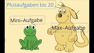 Analogieaufgaben bis 20  Plusaufgaben bis 20 ohne Zehnerüberschreitung  Lernen mit Leo  Klasse 1