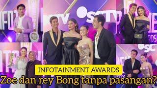 INFOTAINMENT AWARDS ZOE JACKSON CINTA BRIAN JUNIOR ROBERTS SANDRINNA MICHELLE REY BONG ARUM