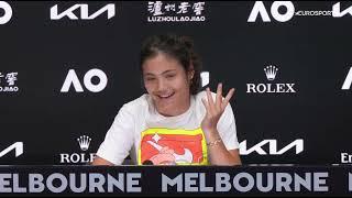 Emma Raducanu v Yafan Wang Aus Open 2024