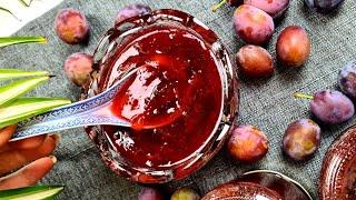 طرز پخت مربای آلو سیاه با نکات مهم و کلیدی🫐،plum jam،  Pflaumenmarmelade