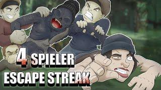 4 SPIELER ESCAPE STREAK  -  Dead by Daylight 