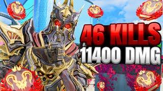 Revenant 46 Kills and 11400 Damage Gameplay Wins - Apex Legends No Commenatry