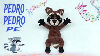  MAPACHE PEDRO PEDRO PE - AMIGURUMI   TUTORIAL PASO A PASO  SEGUNDA PARTE  