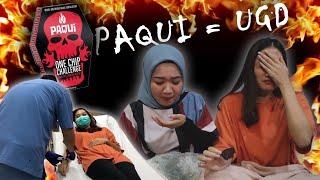 PAQUI = UGD PAQUI ONE CHIP CHALLENGE Penyesalan selalu datang terlambat INDONESIA