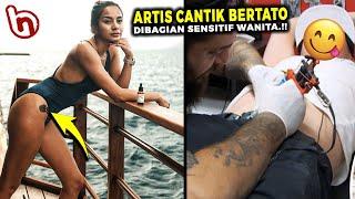 RELA DIOTAK ATIK Inilah Para Artis Cantik Indonesia yang Memiliki Tato di Bagian Sensitif Wanita