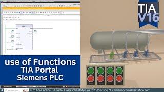 How to use functions in the TIA Portals  Motor Block  Multiple motors programming